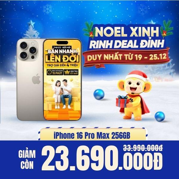 iPhone 16 Pro Max 256GB Cũ 99%