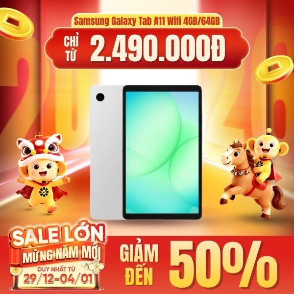 Samsung Galaxy Tab A11 Wifi 4GB/64GB Chính Hãng - BHĐT