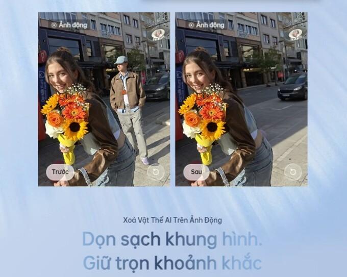 Nâng tầm sáng tạo với AI Popout và AI Motion Photo