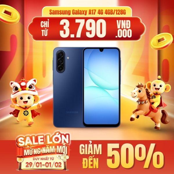 Samsung Galaxy A17 4G 4GB/128GB Chính Hãng BHĐT