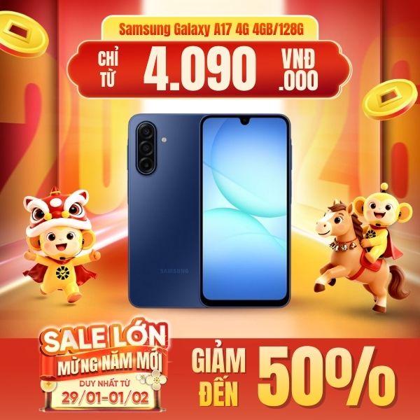 Samsung Galaxy A17 4G 8GB/128GB Chính Hãng BHĐT