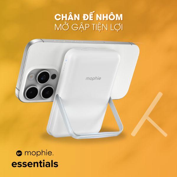 Pin Sạc Dự Phòng Mophie Essentials Snap+ Powerstation With Stand 10.000 mAh Chính Hãng