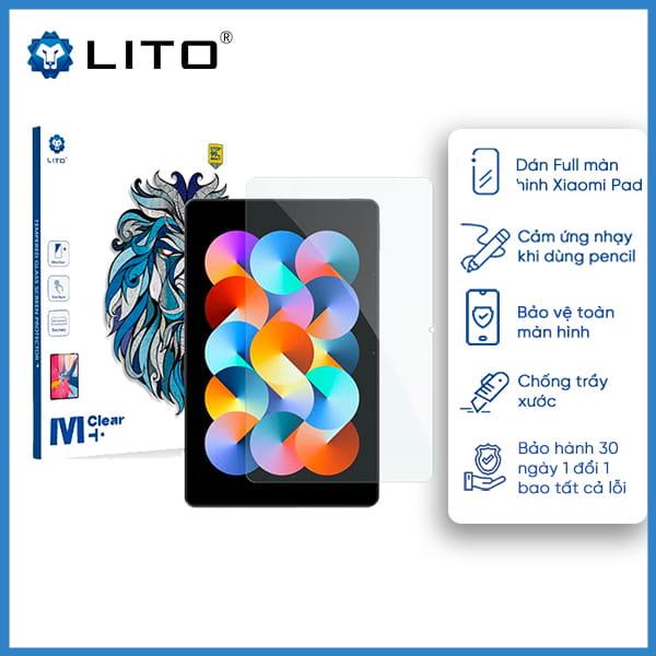 Cường Lực Xiaomi Pad LITO M+0.3mm 2.5D Chính Hãng