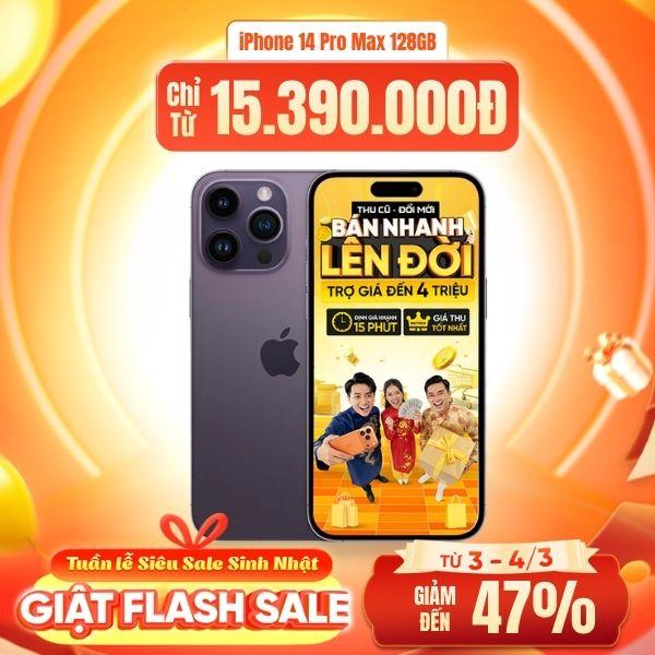 iPhone 14 Pro Max 128GB Máy Đẹp