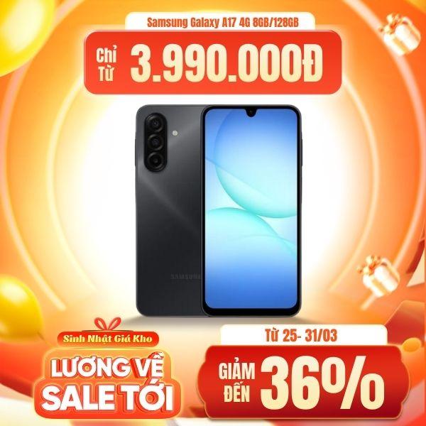 Samsung Galaxy A17 4G 8GB/128GB Chính Hãng BHĐT