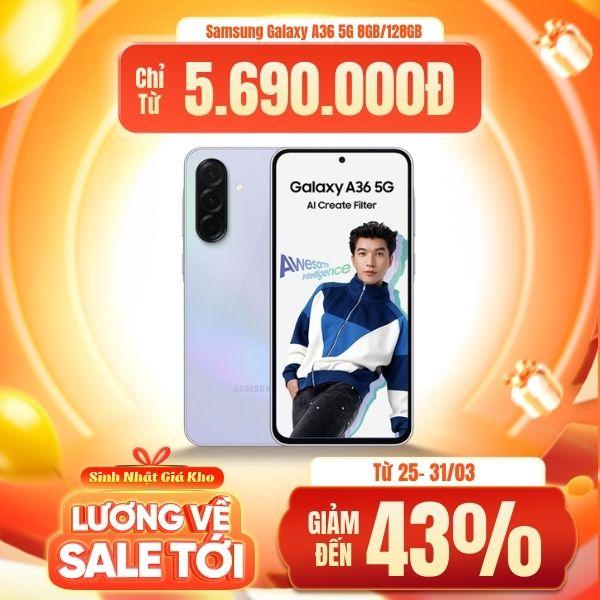 Samsung Galaxy A36 5G 8GB/128GB Chính Hãng - BHĐT