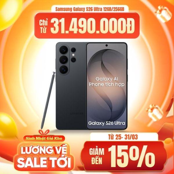 Samsung Galaxy S26 Ultra 12GB/256GB Chính Hãng