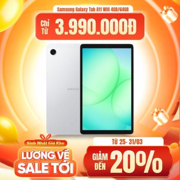 Samsung Galaxy Tab A11 Wifi 8GB/128GB Chính Hãng - BHĐT