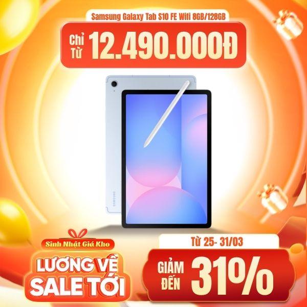 Samsung Galaxy Tab S10 FE 5G 8GB/128GB Chính Hãng