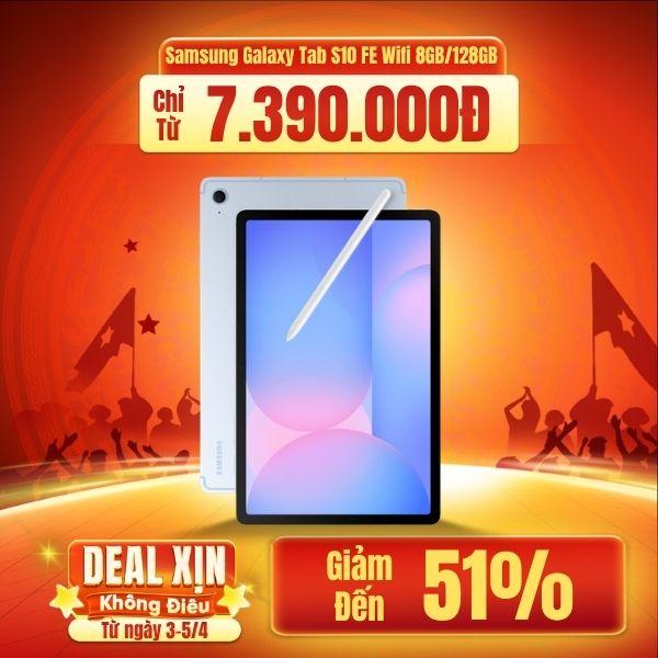 Samsung Galaxy Tab S10 FE Wifi 8GB/128GB Chính Hãng - BHĐT