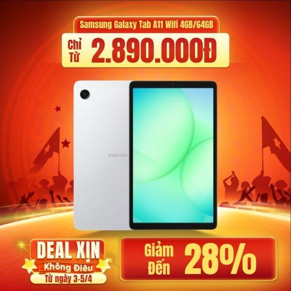 Samsung Galaxy Tab A11 Wifi 4GB/64GB Chính Hãng