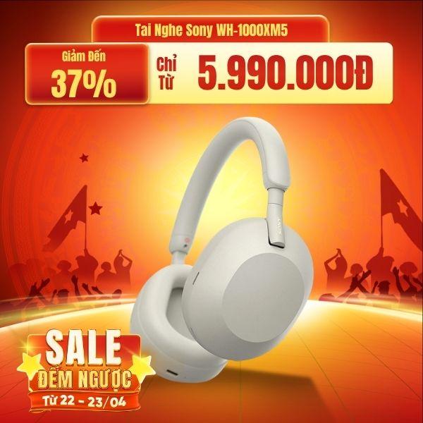 Tai Nghe Sony Không Dây Chống Ồn WH-1000XM5 Chính Hãng
