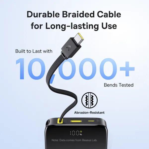 Pin Sạc Dự Phòng Baseus Enerfill FC51 Bipow 2 Pro 10.000mAh 22.5W Kèm Cáp Type-C