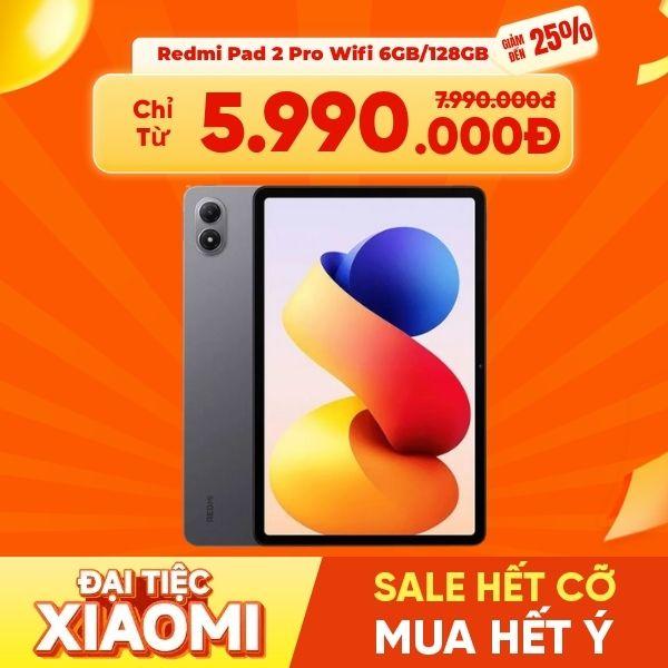 Xiaomi Redmi Pad 2 Pro Wifi 6GB/128GB Chính Hãng