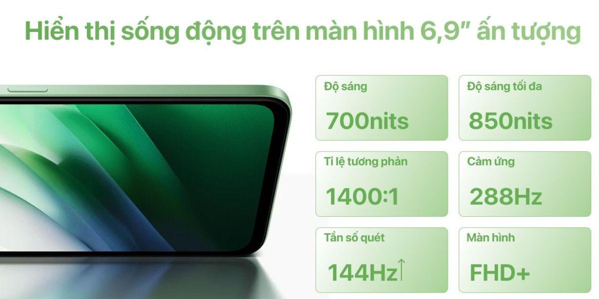 Xiaomi Redmi 15 5G 8GB/256GB Chính Hãng