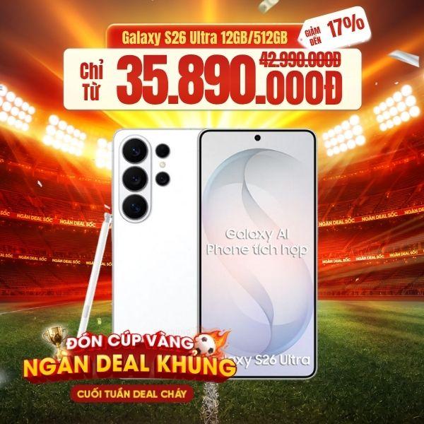 Samsung Galaxy S26 Ultra 12GB/512GB Chính Hãng