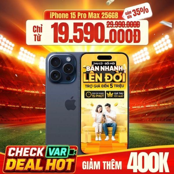 iPhone 15 Pro Max 256GB Máy Đẹp