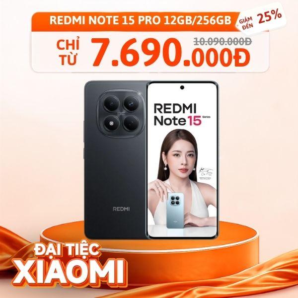 Xiaomi Redmi Note 15 Pro 12GB/256GB Chính Hãng