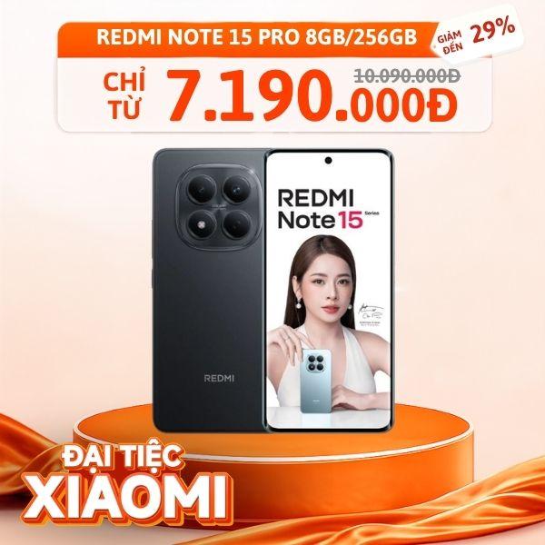 Xiaomi Redmi Note 15 Pro 8GB/256GB Chính Hãng