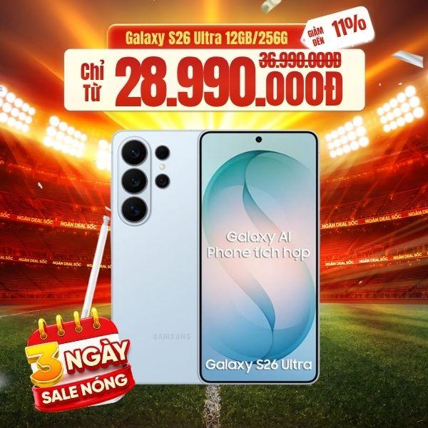 Samsung Galaxy S26 Ultra 12GB/256GB Chính Hãng
