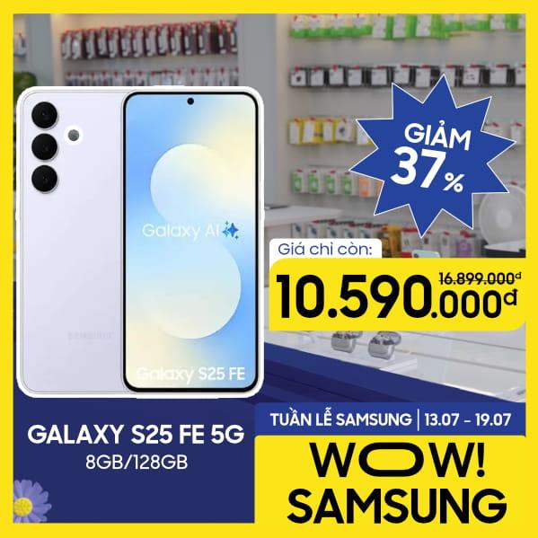 Samsung Galaxy S25 FE 5G 8GB/128GB Chính Hãng BHĐT