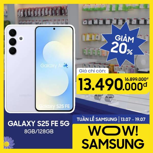 Samsung Galaxy S25 FE 5G 8GB/128GB Chính Hãng