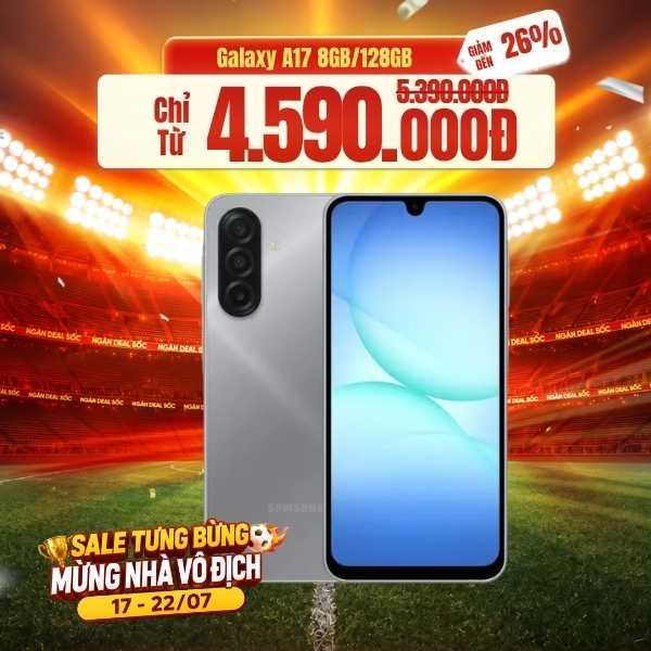 Samsung Galaxy A17 8GB/128GB Chính Hãng