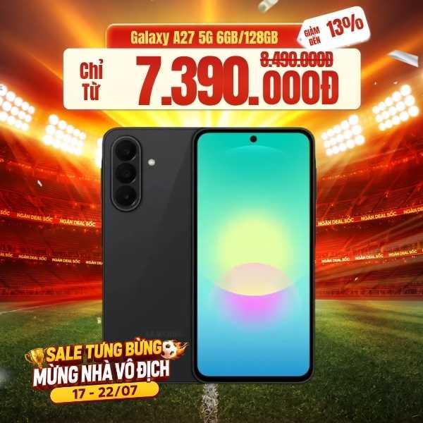 Samsung Galaxy A27 5G 6GB/128GB Chính Hãng