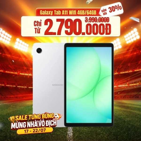 Samsung Galaxy Tab A11 Wifi 4GB/64GB Chính Hãng - BHĐT