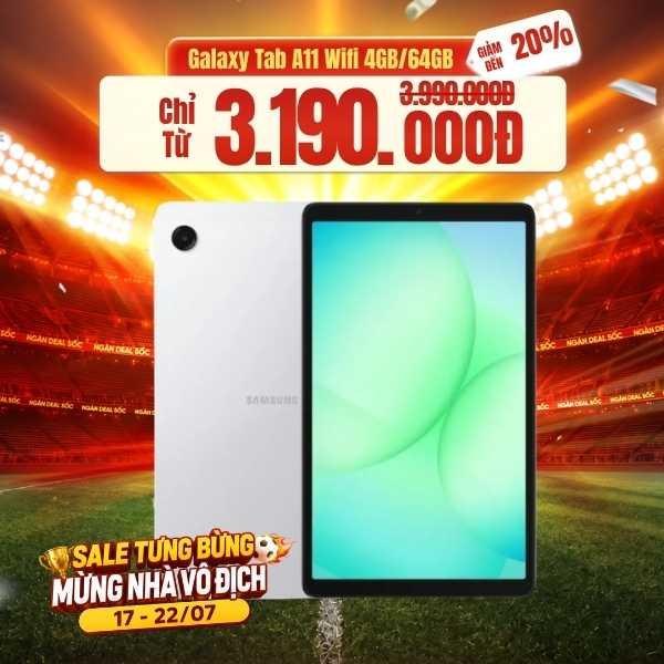 Samsung Galaxy Tab A11 Wifi 4GB/64GB Chính Hãng