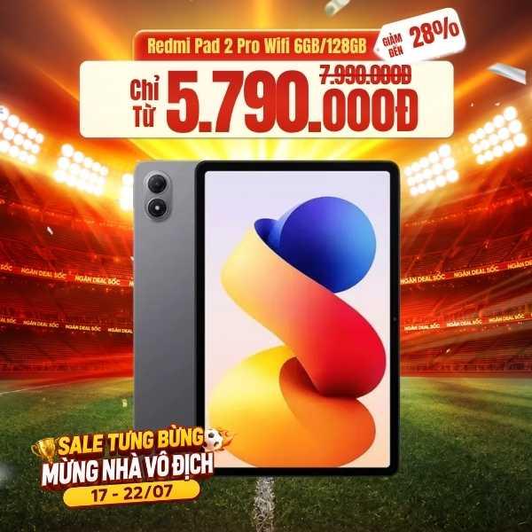 Xiaomi Redmi Pad 2 Pro Wifi 6GB/128GB Chính Hãng