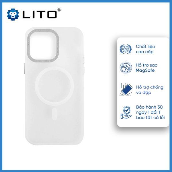 Ốp Lưng Magsafe LITO Cho iPhone 16 Plus