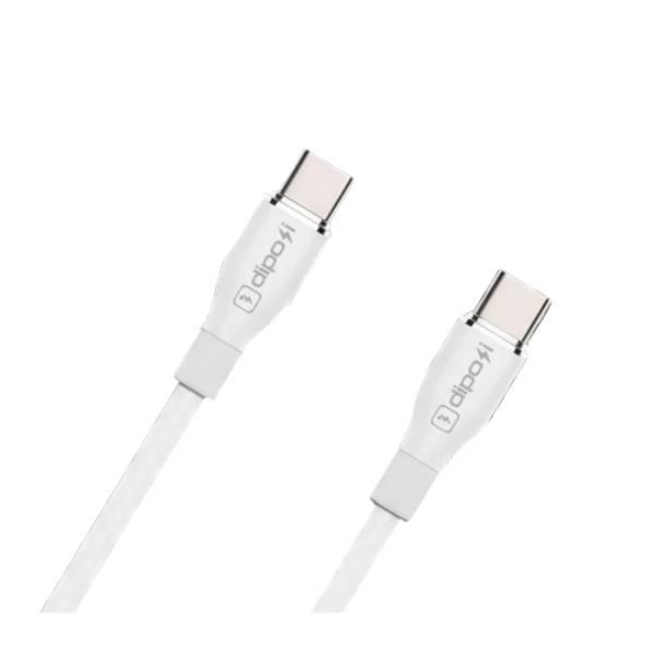 Cáp sạc Silicone Diposi Type-C to Type-C 100W Chính Hãng