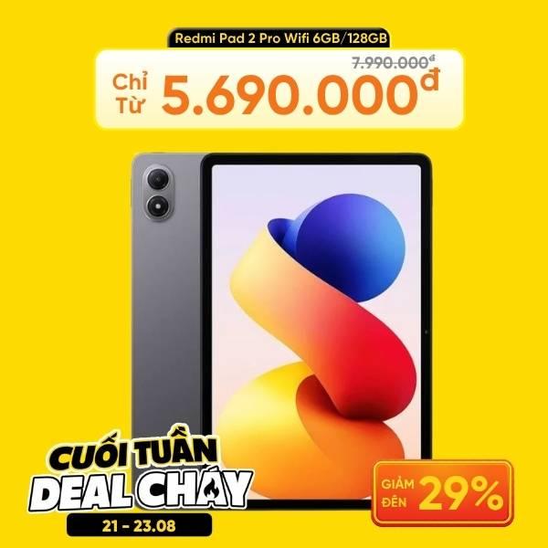 Xiaomi Redmi Pad 2 Pro Wifi 6GB/128GB Chính Hãng