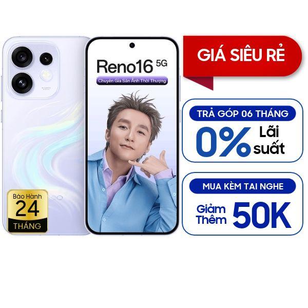 Oppo Reno16 5G 8GB/256GB Chính Hãng