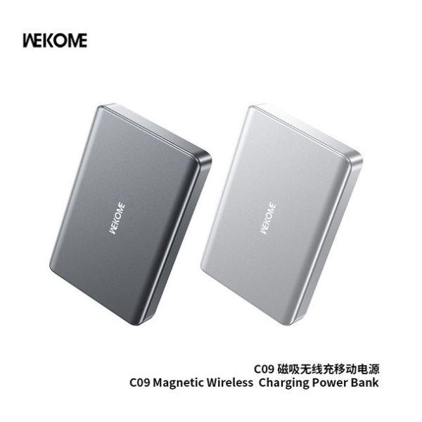 Pin Sạc Dự Phòng WEKOME Wireless Magnetic Charging Power Bank C09 10.000mAh