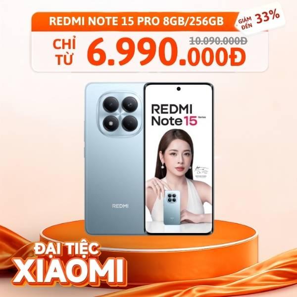 Xiaomi Redmi Note 15 Pro 8GB/256GB Chính Hãng