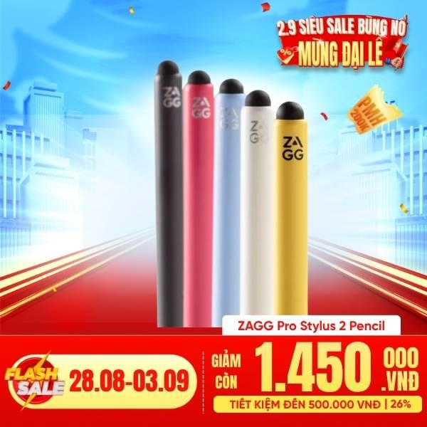 Bút Cảm Ứng ZAGG Pro Stylus 2 Pencil Chính Hãng - Upgraded Version