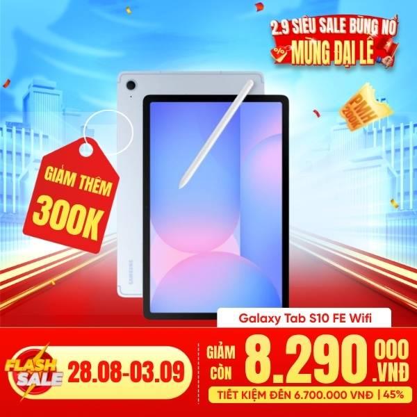 Samsung Galaxy Tab S10 FE Wifi 8GB/128GB Chính Hãng - BHĐT