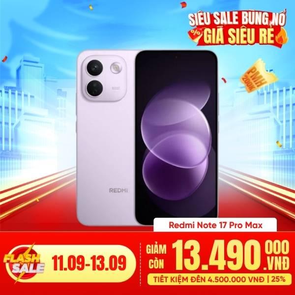 Xiaomi Redmi Note 17 Pro Max 5G 8GB/512GB Chính Hãng
