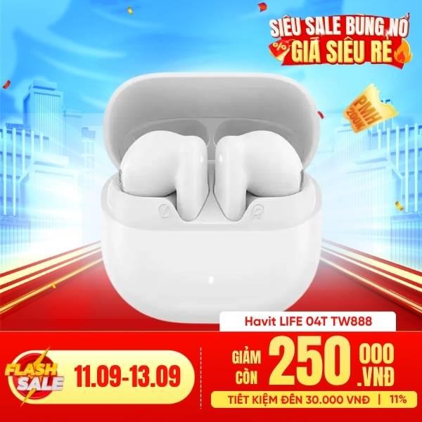 Tai Nghe Bluetooth True Wireless Havit LIFE 04T TW888