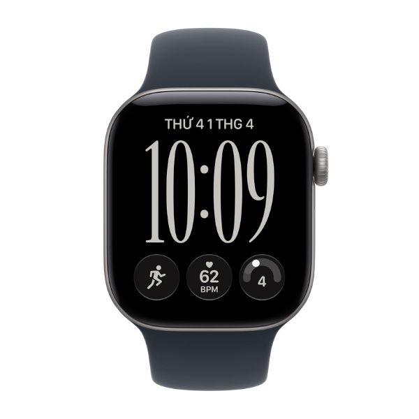 Apple Watch Series 12 46mm GPS + Cellular Viền Nhôm Dây Cao Su Chính Hãng Apple Việt Nam