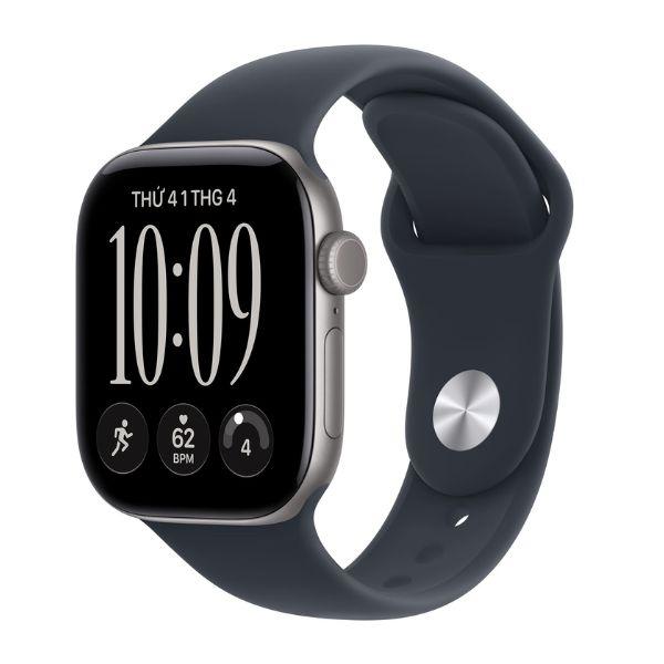 Apple Watch Series 12 46mm GPS + Cellular Viền Nhôm Dây Cao Su Chính Hãng Apple Việt Nam