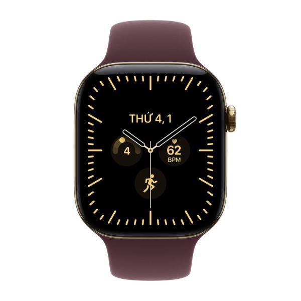 Apple Watch Series 12 42mm GPS + Cellular Viền Titan Dây Cao Su Chính Hãng Apple Việt Nam