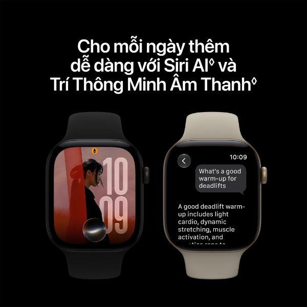 Apple Watch Series 12 46mm GPS + Cellular Viền Titan Dây Milan Chính Hãng Apple Việt Nam