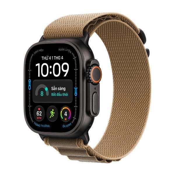 Apple Watch Ultra 4 49mm GPS + Cellular Viền Titanium Đen - Dây Alpine Chính Hãng Apple Việt Nam