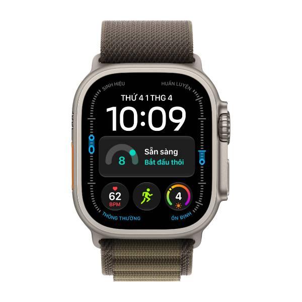 Apple Watch Ultra 4 49mm GPS + Cellular Viền Titanium Tự Nhiên - Dây Alpine Chính Hãng Apple Việt Nam