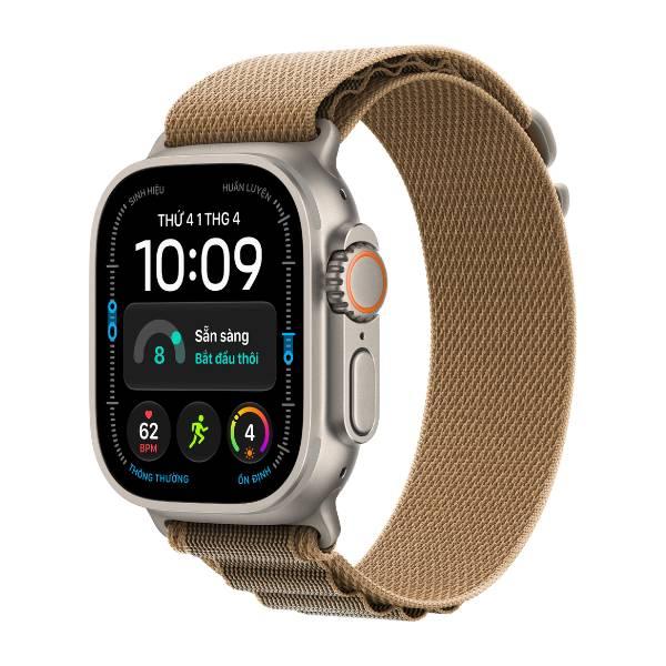 Apple Watch Ultra 4 49mm GPS + Cellular Viền Titanium Tự Nhiên - Dây Alpine Chính Hãng Apple Việt Nam