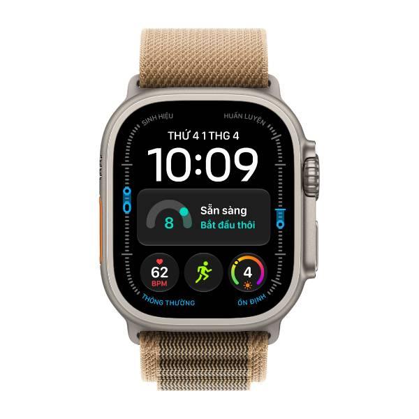 Apple Watch Ultra 4 49mm GPS + Cellular Viền Titanium Tự Nhiên - Dây Alpine Chính Hãng Apple Việt Nam