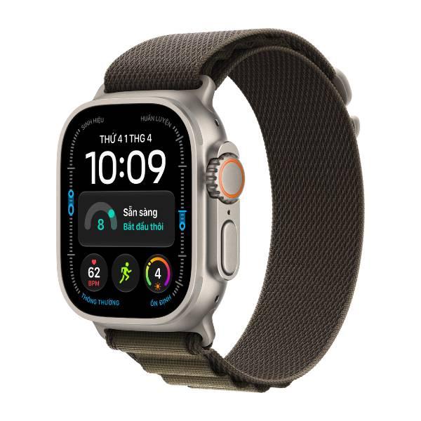 Apple Watch Ultra 4 49mm GPS + Cellular Viền Titanium Tự Nhiên - Dây Alpine Chính Hãng Apple Việt Nam